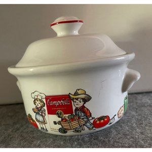 Campbells soup Bowl With Lid 1996 By Westwood International   #831